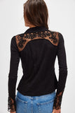 Free PEople Clothing Rosebud Cuff style OB2118157 in Black; 