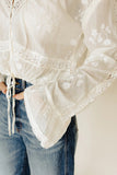 Free PEople Clothing Sweet Love Blouse style OB2258692 in Egret; 