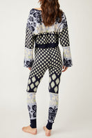 Free PEople Snow Bunny Set Style FP049123CY in Snowy Combo;Winter Lounge Set;Free PEople Winter Loungewear Set; 