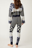 Free PEople Snow Bunny Set Style FP049123CY in Snowy Combo;Winter Lounge Set;Free PEople Winter Loungewear Set; 