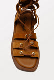 Free PEople Sun chaser Tall Gladiator Sandal Style OB1627916 in Tan; 