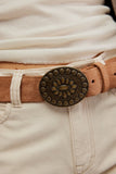 Free PEople duchess concho belt Style OB2087906 in cognac; 