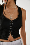 Free People Amelia Corset Style OB1578053 in Black or White; 