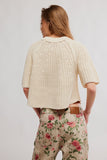 Free People Amy Sweater Tee Style OB2395860 in ivory; 