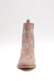 Free People Bowers Embroidered Boot Style OB1607378 in perfect pink;embroidered ankle boot;pink embroidered western style bootie