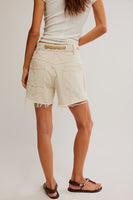 Free People Clothing Moxie Shorts Style OB2181085 in White; 