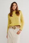Free People Clothing Opal Sweater Style OB2272254 in Mango Mint; 