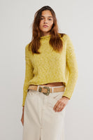 Free People Clothing Opal Sweater Style OB2272254 in Mango Mint; 