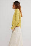 Free People Clothing Opal Sweater Style OB2272254 in Mango Mint; 