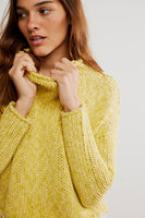 Free People Clothing Opal Sweater Style OB2272254 in Mango Mint; 