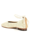 Free People Ellie Crochet Ballet Flat Style OB1888926 in Ivory;Ballet Flat;Crochet Ballet Flat;The Best Ballet Flat;On-Trend Ballet Flat; 