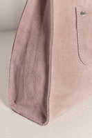 Free People Knox Studded Suede Shoulder Bag style OB2229127 in Lilac Dust; Suede Studded Shoulder Bag; Free People Sued Studded Shoulder Bag