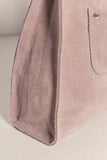 Free People Knox Studded Suede Shoulder Bag style OB2229127 in Lilac Dust; Suede Studded Shoulder Bag; Free People Sued Studded Shoulder Bag