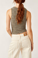 Free People Love Letter Sweetheart Cami Style P196 in Stingray; 