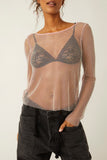 Free People Low Back Filter Finish Top Style OB1846473 in Pretty Petal; 