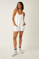 Free People Movement Clothing Hot Shot Mini Dress Style OB1895397 in White;Active Style Tennis Dress; 