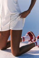 Free People Movement Clothing Hot Shot Mini Dress Style OB1895397 in White;Active Style Tennis Dress; 