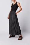 Free People Picture Perfect Parachute Skirt Style OB1896825 in Black;Black Parachute Skirt;Free PEople Black Parachute Skirt; 