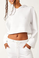 Free People Playing Games Hoodie Style OB1837992 in white;Free People Movement Hoodie; 