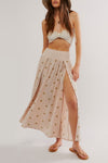 Free People REAL LOVE MAXI SKIRT Style OB1988131 in Crystal Grey; 