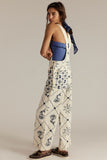 Free People Rising Sun Overall Style OB2229257 in Solar Ecru; Embroidered Overalls