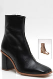 Free People Shoes Sienna Ankle Boot Style OB1508158 in Black and Brozne Rose Gold;Free People Boots;Free People Sienna Ankle Boot in Champagne Metallic
