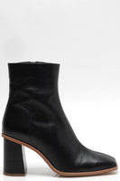 Free People Shoes Sienna Ankle Boot Style OB1508158 in Black and Brozne Rose Gold;Free People Boots;Free People Sienna Ankle Boot in Champagne Metallic