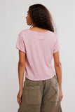Free People We The Free Take 2 Tee Style OB2268456 in Rose Oil and in Warm Olives; 