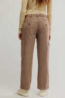 Free People Clothing Park Ave Pant Style OB2185441 in Dusted Cocoa; Fall Cargo Pant