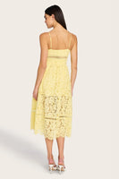 Generation Love Emma Lace Maxi Dress Style K00365144 in Citrine;Yellow Lace Maxi Dress;Summer Event Maxi Dress;Summer Gueat Of Dress; 