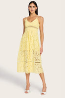 Generation Love Emma Lace Maxi Dress Style K00365144 in Citrine;Yellow Lace Maxi Dress;Summer Event Maxi Dress;Summer Gueat Of Dress; 