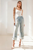Generation love clothing Andiamo Tank Top Style K00764351 in White;  White Square Neck Tank Top with pearl Buttons