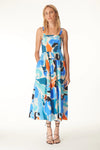 Gilner Farrar Clothing Julien Dress Style GF361CPO in Matisse Print; 