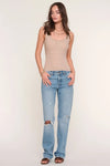 Heartloom Clothing Aniella Top Style 255S00A in Flax;Lightweight Knit Tank Top; 