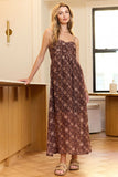 Heartloom Clothing Auren Dress Style 255D7TW in Batik;Smocked Bust Batik Printed Dress; 