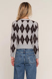 Heartloom Clothing Sweeney Sweater Style 267st4a in heather grey; 