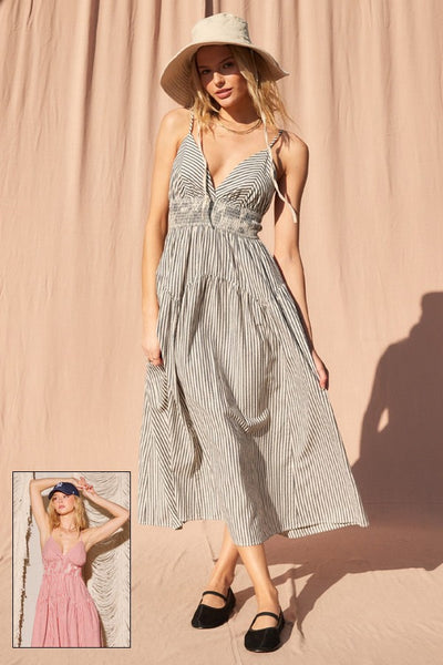 Summer Belle Striped Dress