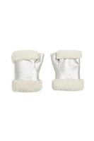 Jocelyn Clothing Sedgewick Mittens Style JAF23107 in Black Black and in Ivory Silver;