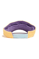 Jocelyn Colorblock Terry Visor Style JAS23109 In Pink and in Orange