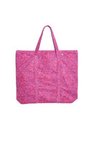 Joeclyn The Cassis Printed Terry Tote style JAS23040P Pnk in Pink Multi; 