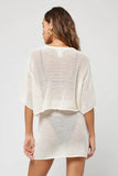 L-Space Clothing Coast is Clear Top Style COATP22 in Cream and Aura; 