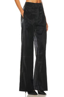 Line and Dot Clothing Dixie Pant Style LP7582B in Black;TExtured Faux LEather Pant;Line & Dot Textured Faux Leather Pant; 