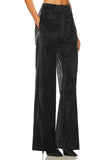 Line and Dot Clothing Dixie Pant Style LP7582B in Black;TExtured Faux LEather Pant;Line & Dot Textured Faux Leather Pant; 