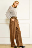 Line and Dot Clothing LYON SWEATER Style LT5935L in Olive Cream; 