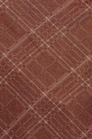 Line and Dot Clothing Richard Plaid Button Down Top Style LT5949M in Brown Multi; 