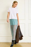 Line and Dot Clothing Ryker Skirt Style LS5626M in Seafoam 