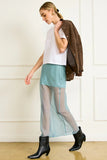Line and Dot Clothing Ryker Skirt Style LS5626M in Seafoam 