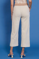 Lucy Paris Clothing Bruna Pant Style PA5212-1 in Ivory;Cream Corduroy Pant;Cropped COrduroy PAnt; 