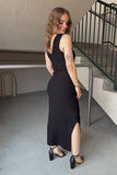 Lucy Paris Clothing Nara Rpsette Crochet Top Style SW3923 in Black; 