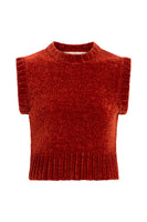 Marie Oliver Clothing Presley Shell Top Style 5P2T-326-128 in Nutmeg;Chenielle Shell Tank Top;Layering Top; 